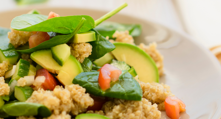 plate of salad